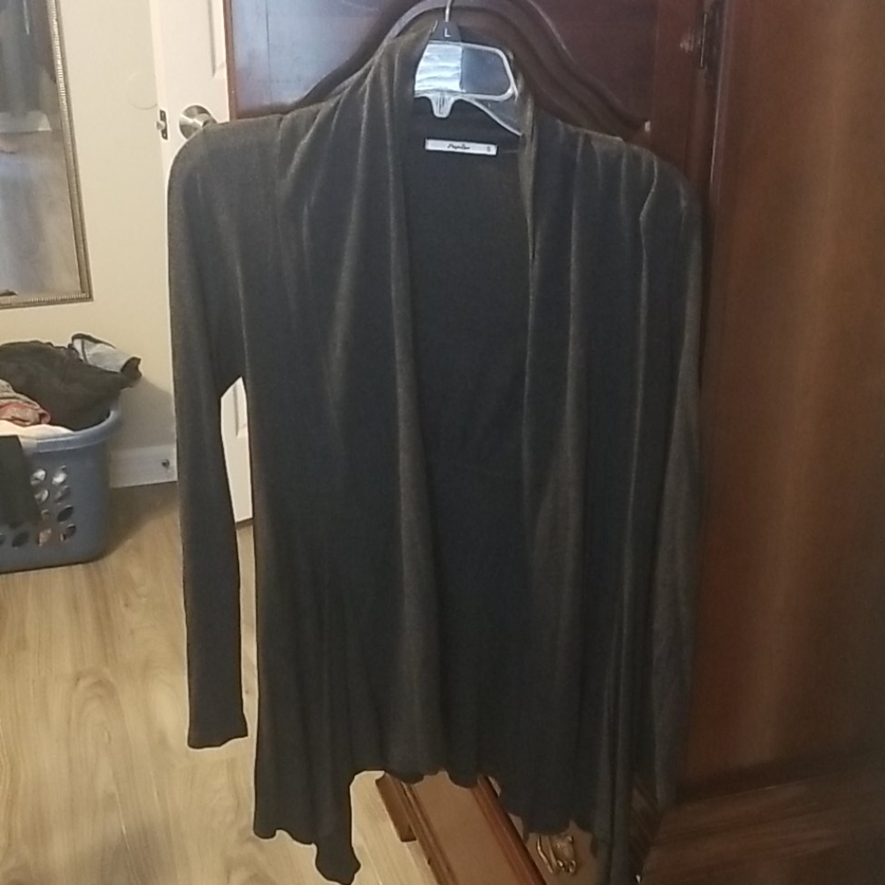 Charcoal Grey Cardigan